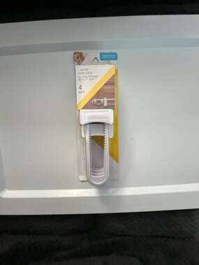 Safety 1st Cabinet Slide Locks 4 Pack White